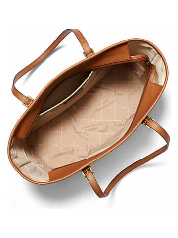 Michael Kors Shopper in Creme/ Camel - (B)43 x (H)29 x (T)16 cm