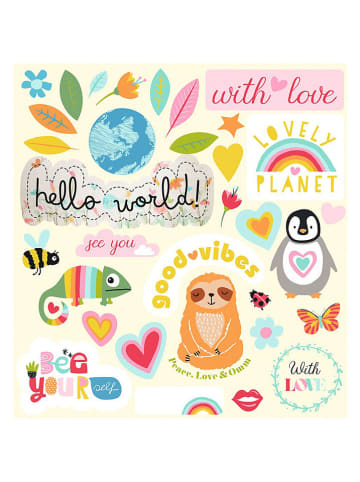 moses. Stickerbuch "Lovely Planet" - ab 3 Jahren