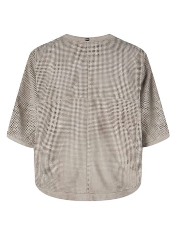 Milestone Lederjacke "Clodia" in Grau