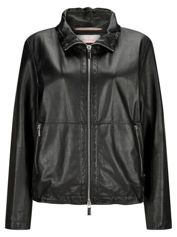 Milestone Lederjacke "Riley" in Schwarz