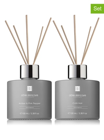 Able Skincare 2er-Set: Raumduft-Stäbchen, je 100 ml