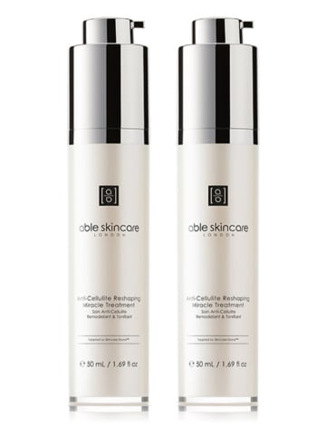 Able Skincare 2er-Set: Körpercreme "Anti-Cellulite Absolute", je 50 ml