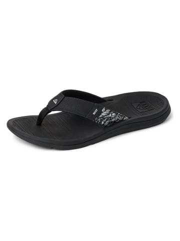 Reef Teenslippers "Santa Ana" zwart