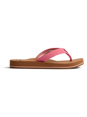 Reef Teenslippers "Cushion Breeze" roze/lichtbruin
