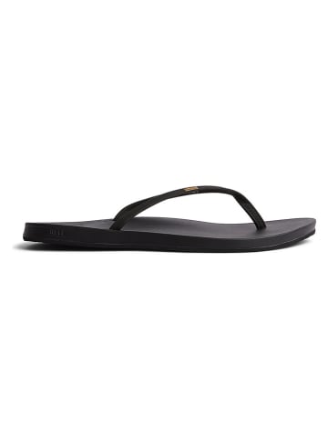Reef Japonki "Cushion Slim" w kolorze czarnym