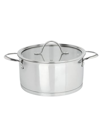 Sitram 2-delige set: roestvrijstalen kookpan ''Charleston'' - Ø 24 cm