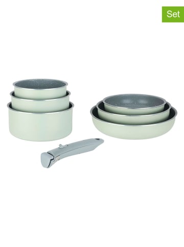 Sitram 7tlg. Kochgeschirr-Set ''Sitramovible'' in Mint