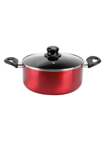 Sitram 2tlg. Set: Kochtopf ''Cherry'' in Rot - 4,5 l