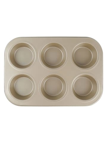 Sitram Forma "Du Gateau" w kolorze kremowo-brązowym do muffinek - 26 x 18 cm