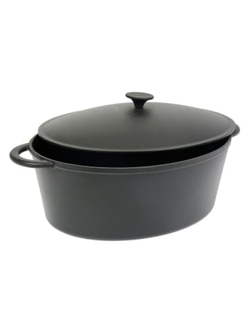 Sitram 2-delige set: smoorpan ''Gourmet'' grijs - 9 l