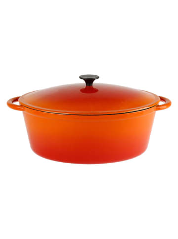 Sitram 2tlg. Set: Schmortopf ''Grand Chef'' in Orange - 9 l