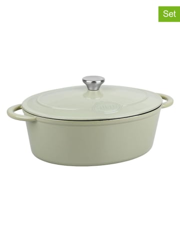 Sitram 2tlg. Set: Schmortopf "Tradifonte" in Mint - 4 l