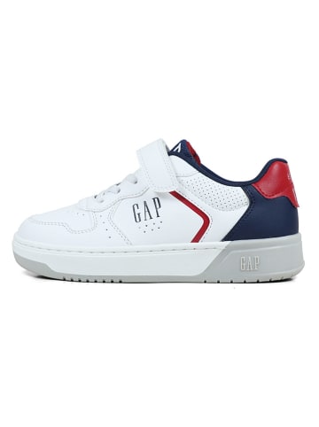 GAP Sneakers "Chicago" in Weiß/ Dunkelblau