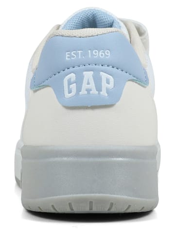 GAP Sneakersy "Detroit" w kolorze biało-jasnoróżowym