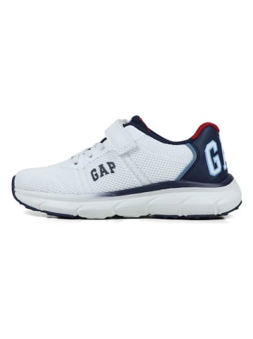 GAP Sneakers "Belmont" in Weiß/ Dunkelblau