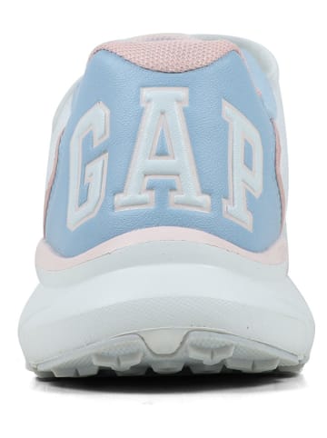 GAP Sneakers "Belmont" in Weiß/ Hellblau