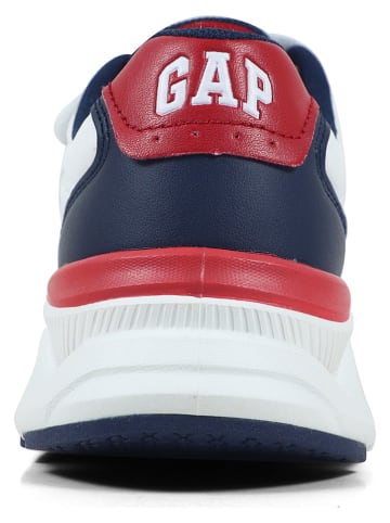 GAP Sneakers "San Francisco" in Weiß/ Dunkelblau
