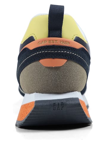 GAP Sneakers "Genesi G1 S" in Dunkelblau/ Grau/ Taupe