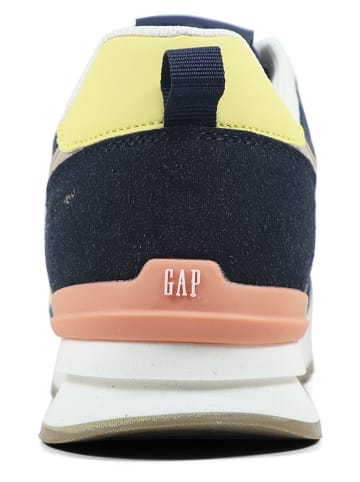 GAP Sneakersy "Run Spirit S" w kolorze granatowo-beżowo-szarym