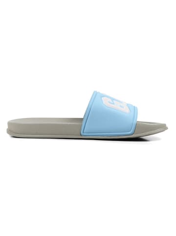 GAP Slippers "Murphy" lichtblauw/grijs