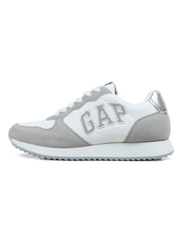 GAP Sneakersy "Nashville Arch Logo" w kolorze szaro-białym