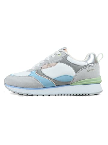 GAP Sneakersy "Wonder Spirit S" w kolorze szaro-biało-błękitnym