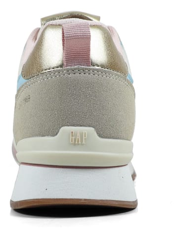 GAP Sneakers "Wonder Spirit S" in Taupe/ Beige/ Hellblau