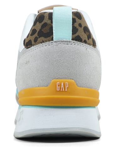 GAP Sneakersy "Wonder Spirit City" w kolorze szaro-białym