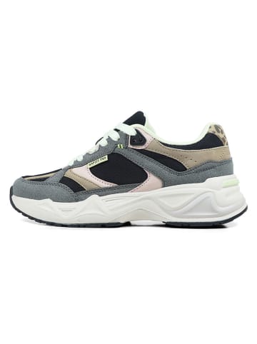 GAP Sneakersy "Marathon" w kolorze szaro-szarobrązowo-czarnym