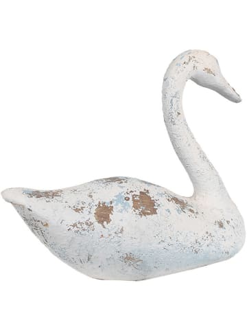 Clayre & Eef Figurka dekoracyjna w kolorze białym - 33 x 28 x 16 cm