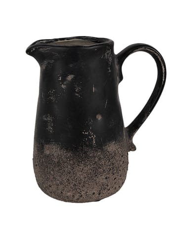 Clayre & Eef Decokan turquoise/goudkleurig - (H)18 cm