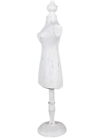 Clayre & Eef Manekin krawiecki w kolorze białym - 13 x 51 x 11 cm