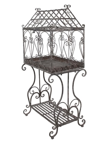 Clayre & Eef Stolik w kolorze brązowym na rośliny - 48 x 102 x 36 cm