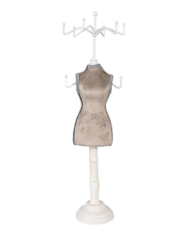 Clayre & Eef Sieradenstandaard beige - (H)39 x Ø 12 cm