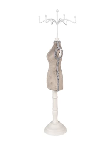 Clayre & Eef Sieradenstandaard beige - (H)39 x Ø 12 cm