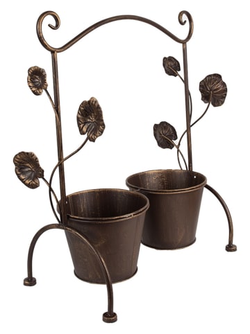 Clayre & Eef Pflanzenhalter in Braun - (B)40 x (H)47 x (T)20 cm