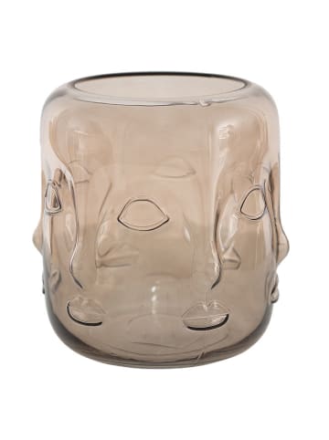 Clayre & Eef Wazon w kolorze brązowym - wys. 21 x Ø 18 cm
