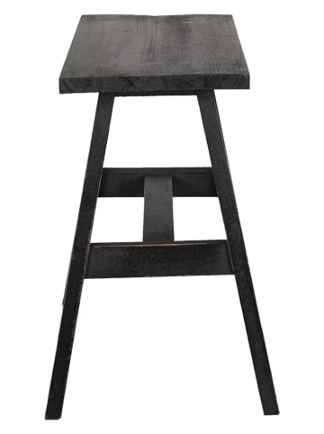 Clayre & Eef Bijzettafel zwart - (B)42 x (H)43 x (D)28 cm