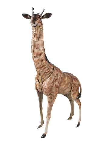 Clayre & Eef Dekofigur "Giraffe" in Hellbraun - (B)37 x (H)59 x (T)14 cm