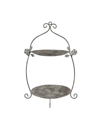 Clayre & Eef Etagere in Grün - (B)34 x (H)50 x (T)32 cm