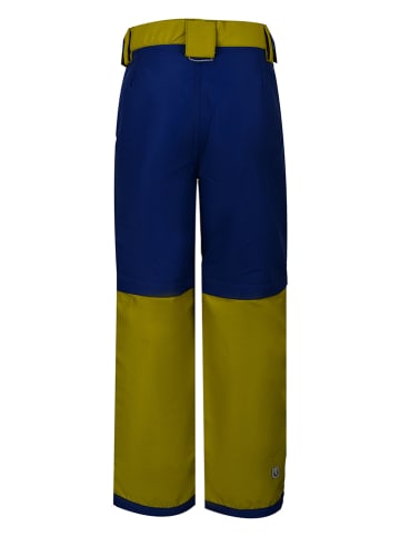 Peek U Zippoff-Trekkinghose "Terra" in Khaki/ Blau
