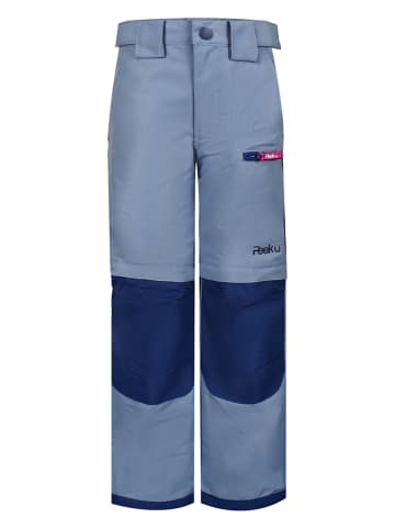 Peek U Zippoff-Trekkinghose "Terra" in Blau/ Hellblau