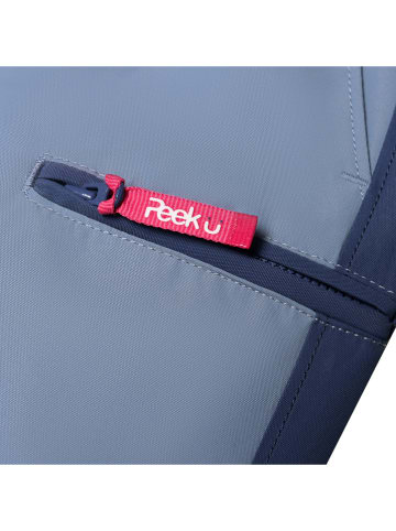 Peek U Zippoff-Trekkinghose "Terra" in Blau/ Hellblau