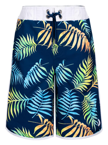 Peek U Badeshorts "Tropics" in Dunkelblau