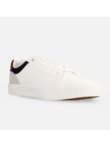 Lee Sneakers "Brixton" wit/lichtbruin