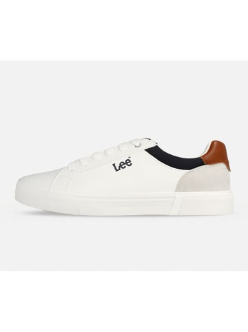 Lee Sneakersy "Brixton" w kolorze jasnobrązowo-białym