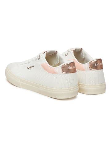 Pepe Jeans FOOTWEAR Sneakersy "Kenton" w kolorze kremowo-jasnobrązowym
