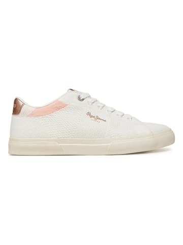 Pepe Jeans FOOTWEAR Sneakersy "Kenton" w kolorze kremowo-jasnobrązowym