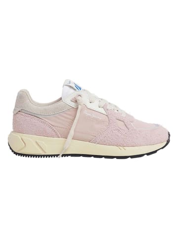 Pepe Jeans FOOTWEAR Leren sneakers "Marlon" lichtroze