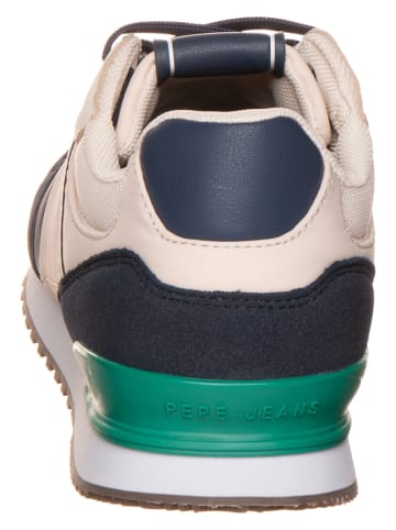Pepe Jeans FOOTWEAR Sneakers "Contrast" groen/donkerblauw/crème